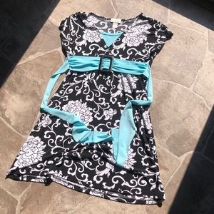 Kids Girls Limited Too Black White Size 12 Dress